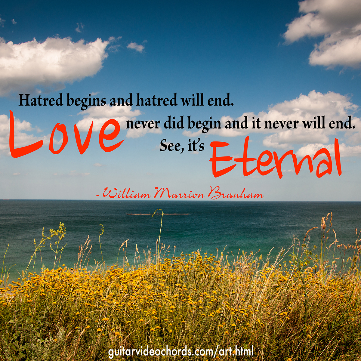 William Branham Eternal Love